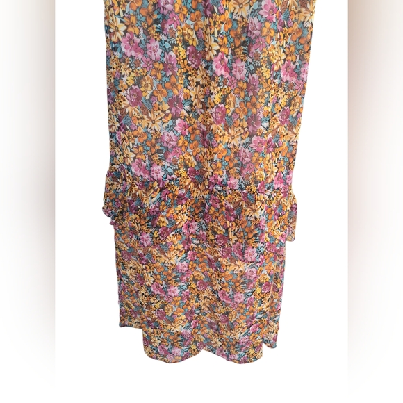 Lavender Brown Floral Maxi Dress in Pink, Purple, and Brown - Picture 7 of 10